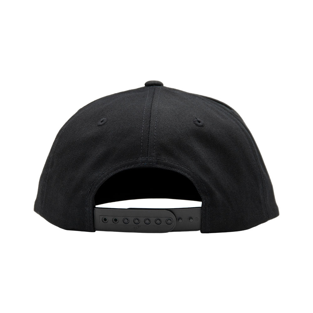 Five Panel Cotton Twill Flatbill Trucker Snapback Hat - Berg X-Out