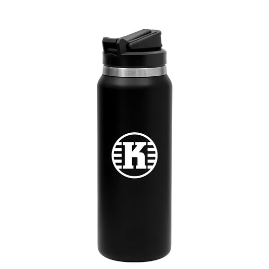 32oz Stainless Steel Water Bottle w/ Straw
